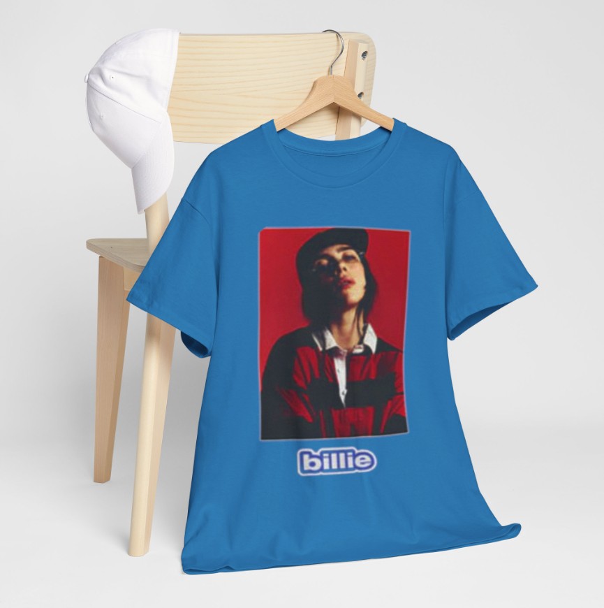 Billie Eilish BLUE BILLIE PHOTO Shirt