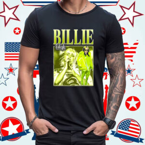 Billie Eilish Black Shirt Unisex Singer Vintage