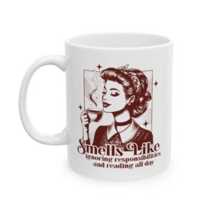 Funny Bookish Mug, Light Academia, Bookish Gifts
