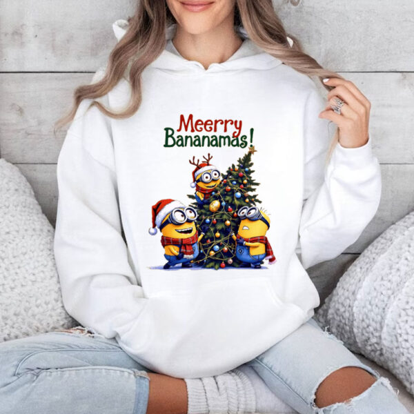 Merry Bananamas Vibes T-Shirt, Minions Christmas Shirt