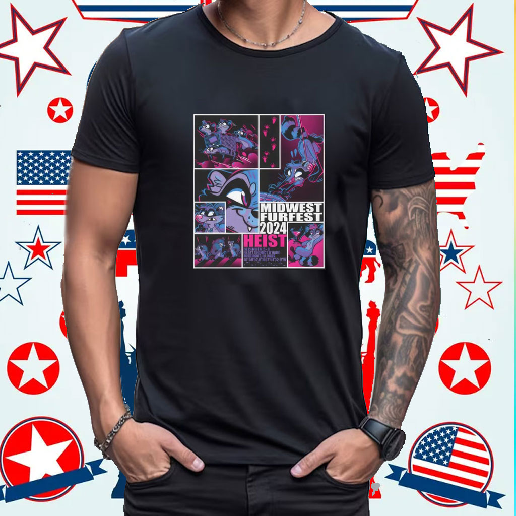 Midwest Furfest 2024 Heist Dec 5 8 Shirt
