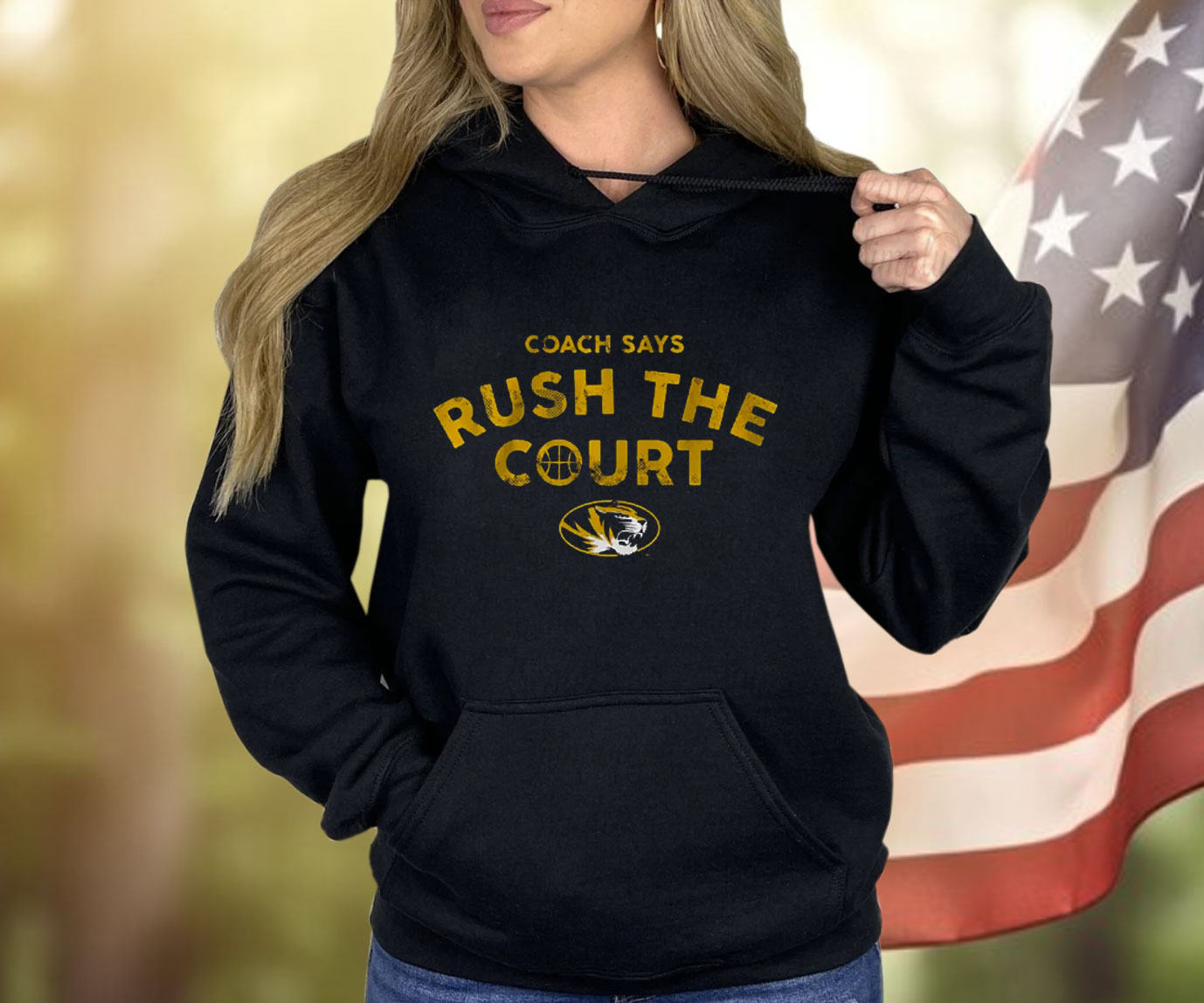 Mizzou Basketball Coach Says Rush The Court Shirt