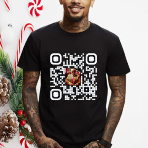 QR Trump Dance Code President Dance Code Christmas Dance Fun T-Shirt