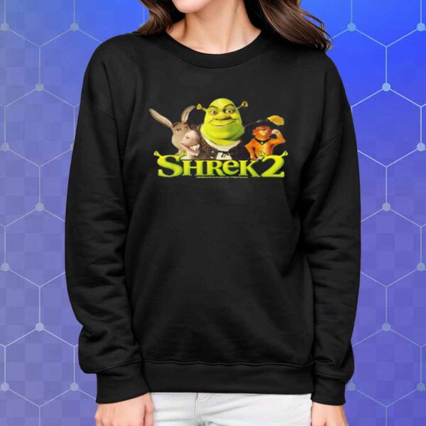 Shrek 2 Donkey and Puss In Boots Best Friends T-Shirt