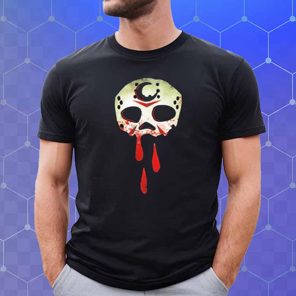 The Funeral Portrait Friday The 13th Logo T-Shirt