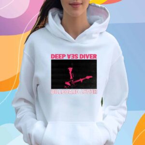 Subpop Deep Sea Diver Billboard Heart White T-Shirt