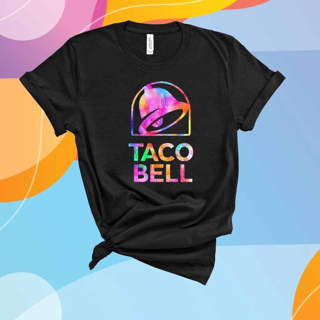 Taco Bell Neon Colorful T-Shirt