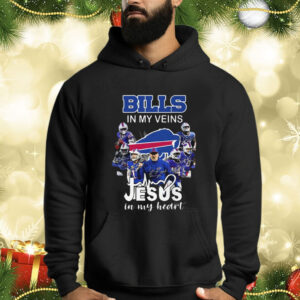 Bills In My Veins Jesus In My Heart Shirt