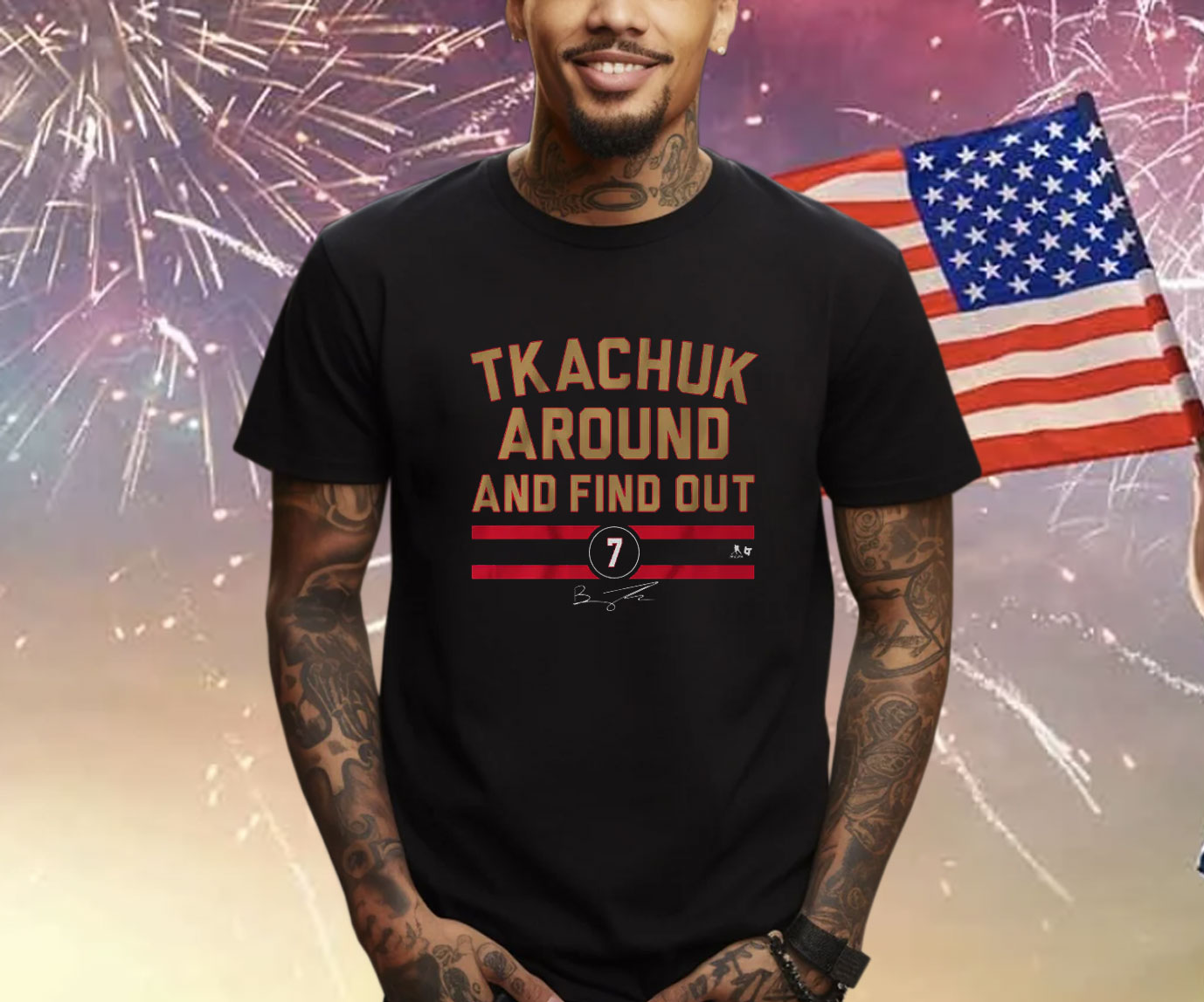 Brady Tkachuk Around And Find Out Shirt