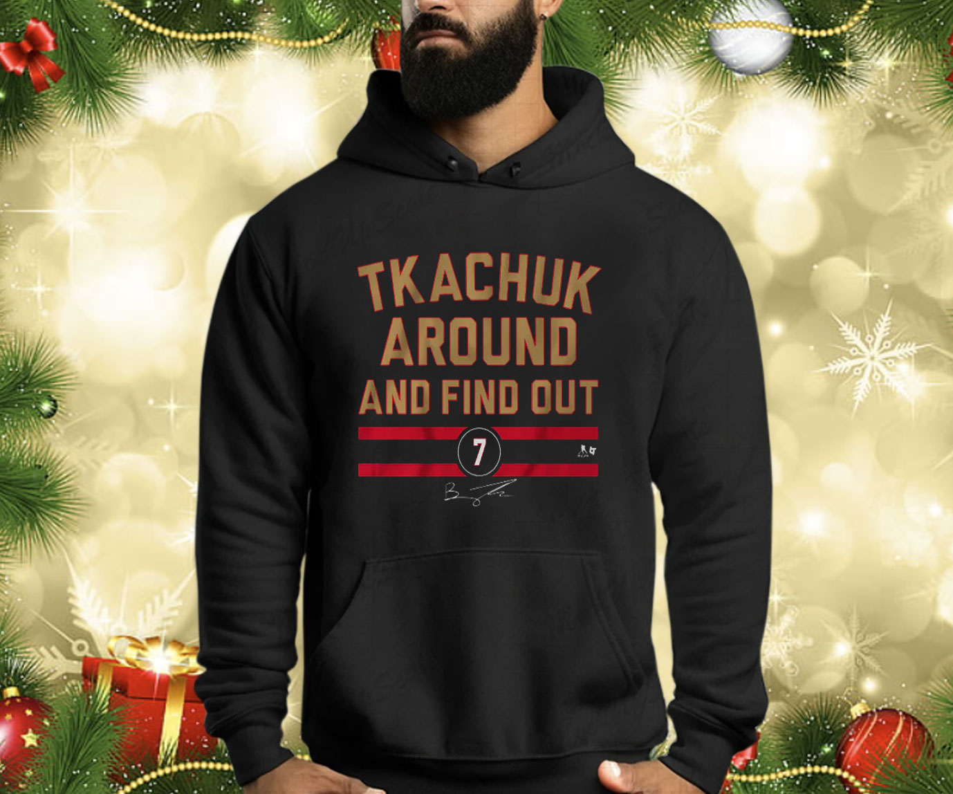 Brady Tkachuk Around And Find Out Shirt