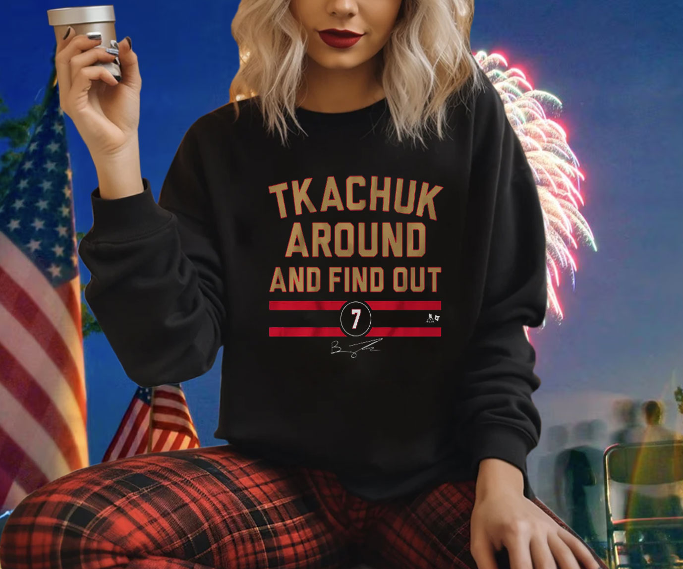 Brady Tkachuk Around And Find Out Shirt
