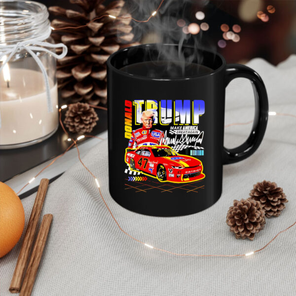 Donald Trump Racing Nascar 47 Make America Great Again Mug