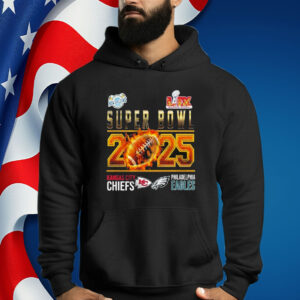 Official Kansas City Chiefs Vs Philadelphia Eagles Super Bowl 2025 Rugby Shirt