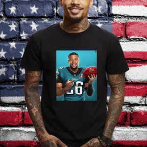 Official Saquon Barkley Philadelphia Eagles Super Bowl LIX Champions birthday rings trendy poster shirt