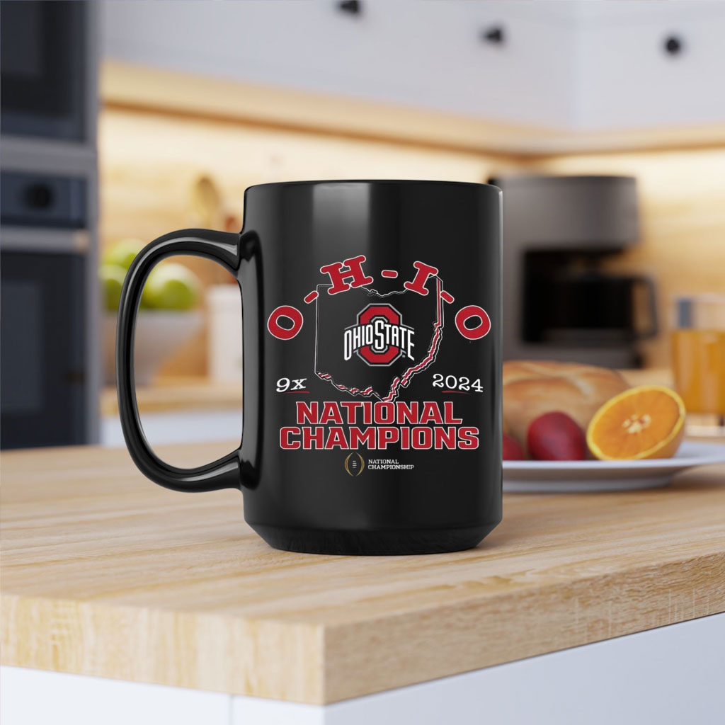 Ohio State Buckeyes Football Team 2025 National Champions Mug