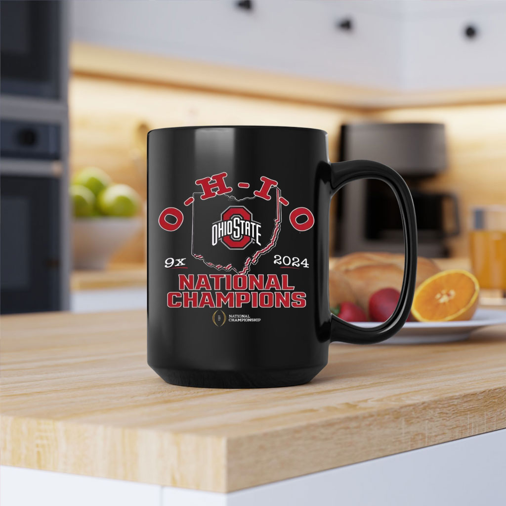 Ohio State Buckeyes Football Team 2025 National Champions Mug