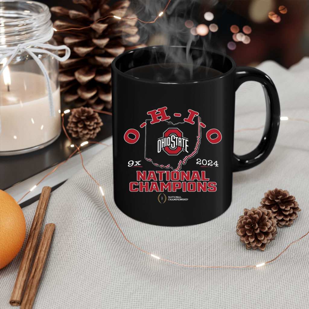 Ohio State Buckeyes Football Team 2025 National Champions Mug