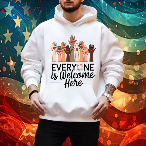 Everyone Is Welcome Here Idaho Teacher Shirt