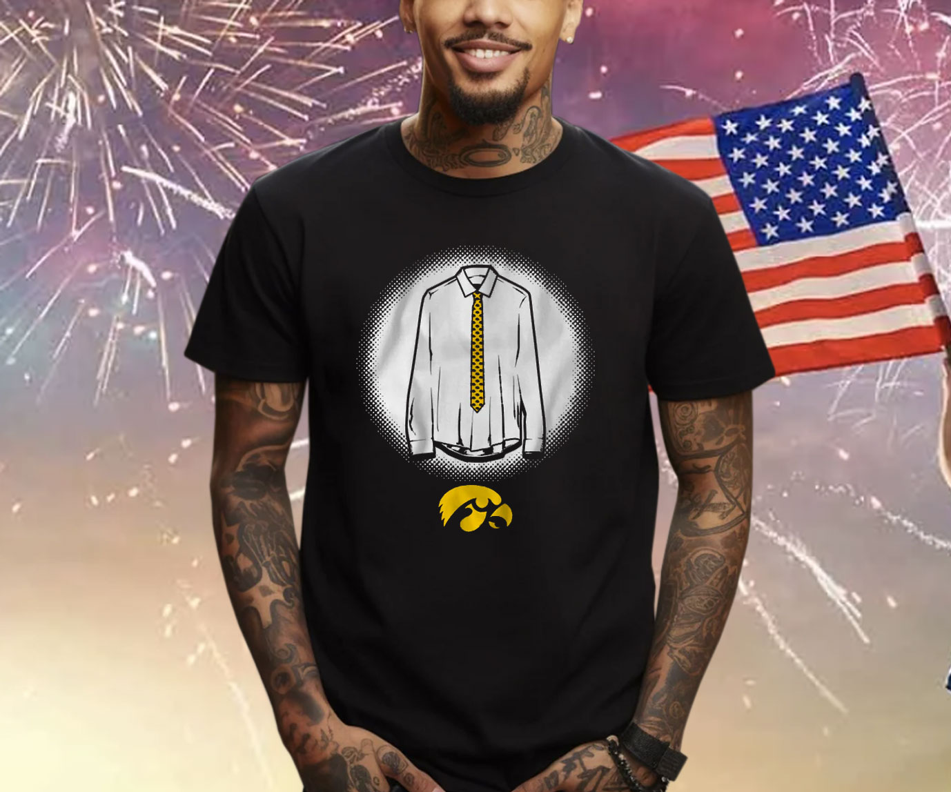 Iowa Basketball Ben McCollum Spotlight Shirt