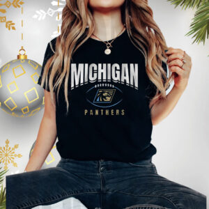 Michigan Panthers Football Outline Shirt