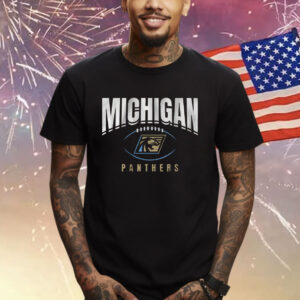 Michigan Panthers Football Outline Shirt