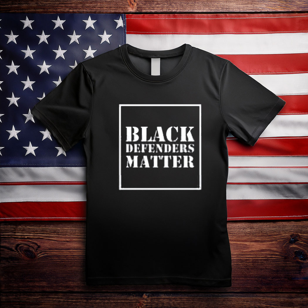 Dustin Grage Black Defenders Matter T-Shirt