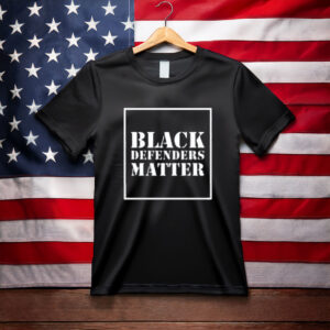 Dustin Grage Black Defenders Matter T-Shirt