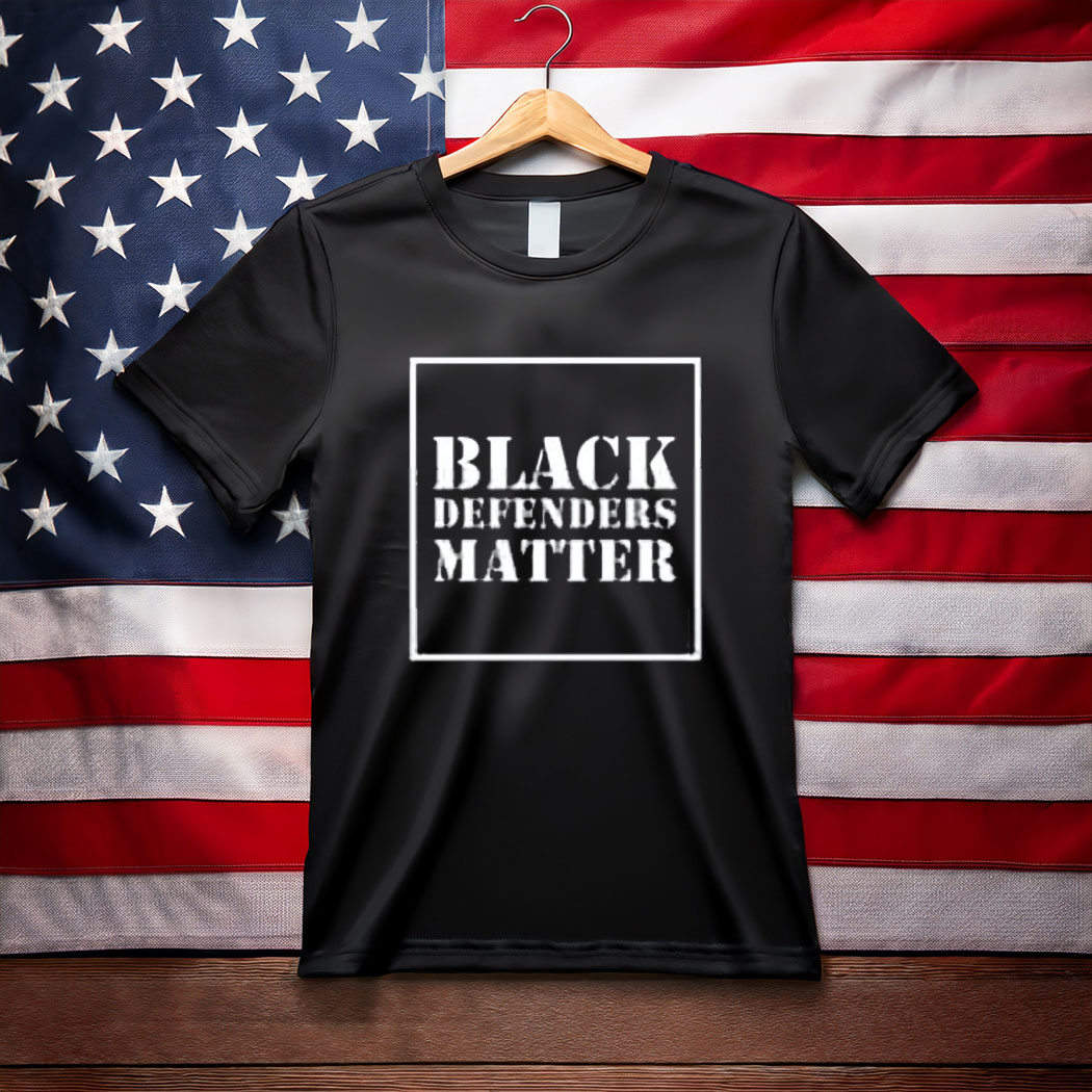 Dustin Grage Black Defenders Matter T-Shirt