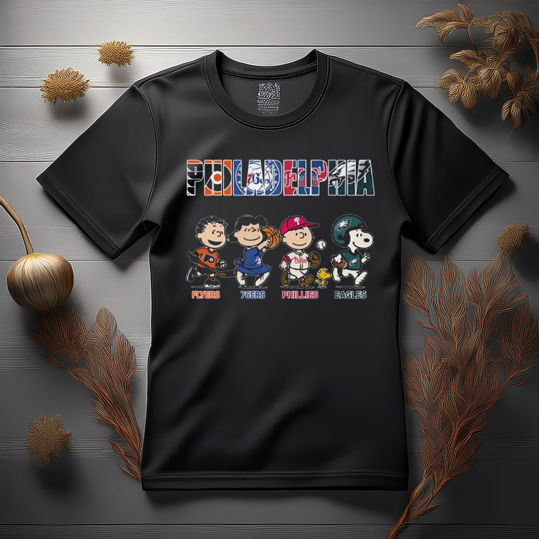 Philadelphia Sports Teams Flyers 76ers Phillies Eagles Shirt