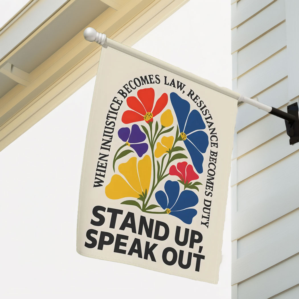 Protest Flag, Protest Sign, Defend the Constitution
