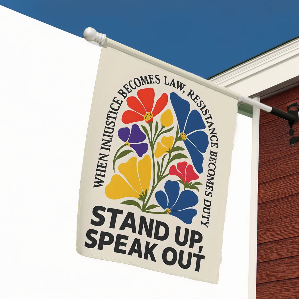Protest Flag, Protest Sign, Defend the Constitution